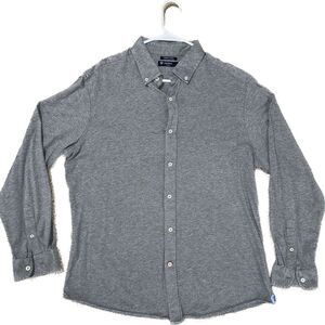 Soft Stretchy Casual Button Down